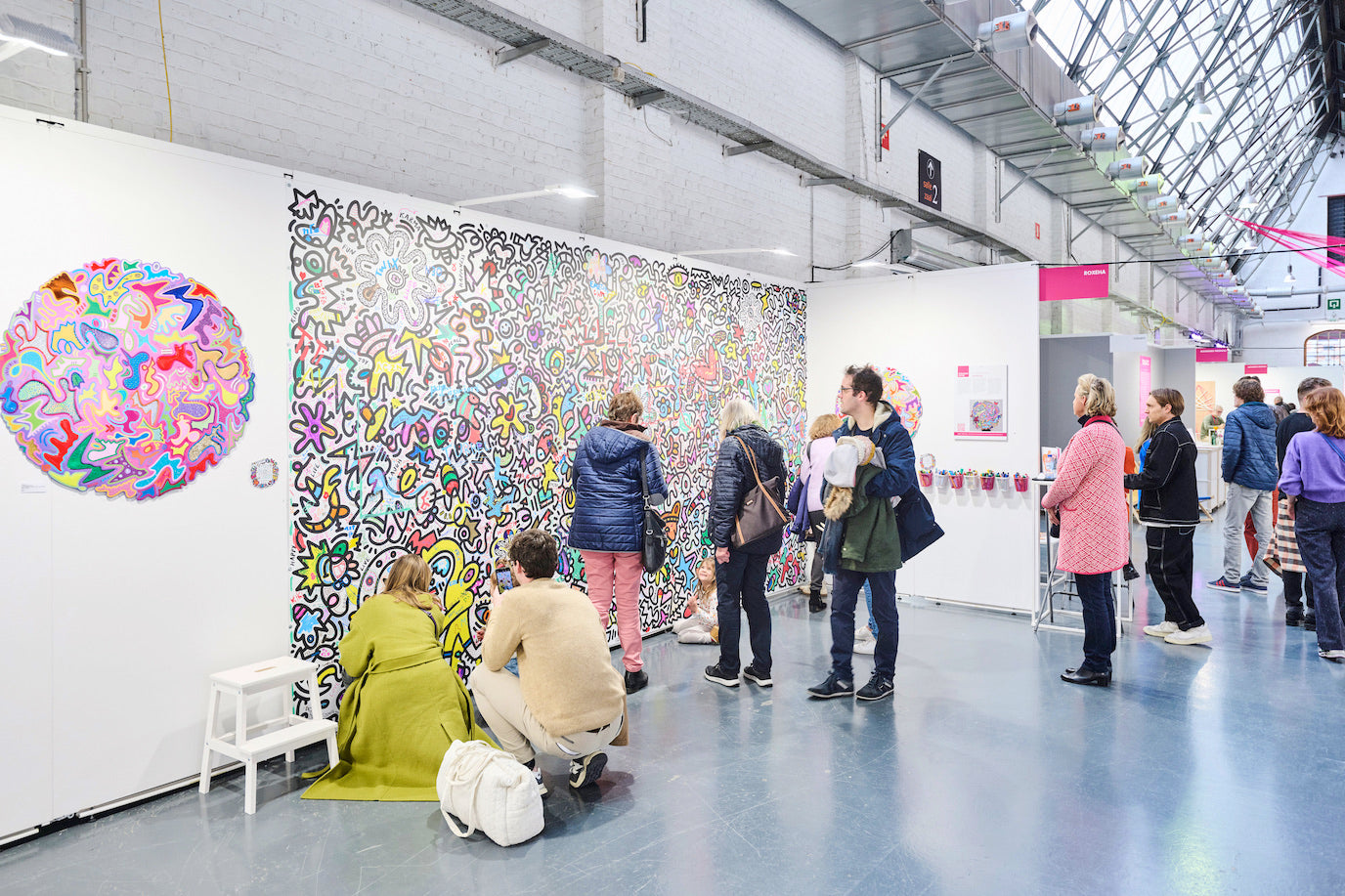 affordable art fair Brussels Bruxelles Brussels expo exhibition event tentoonstelling