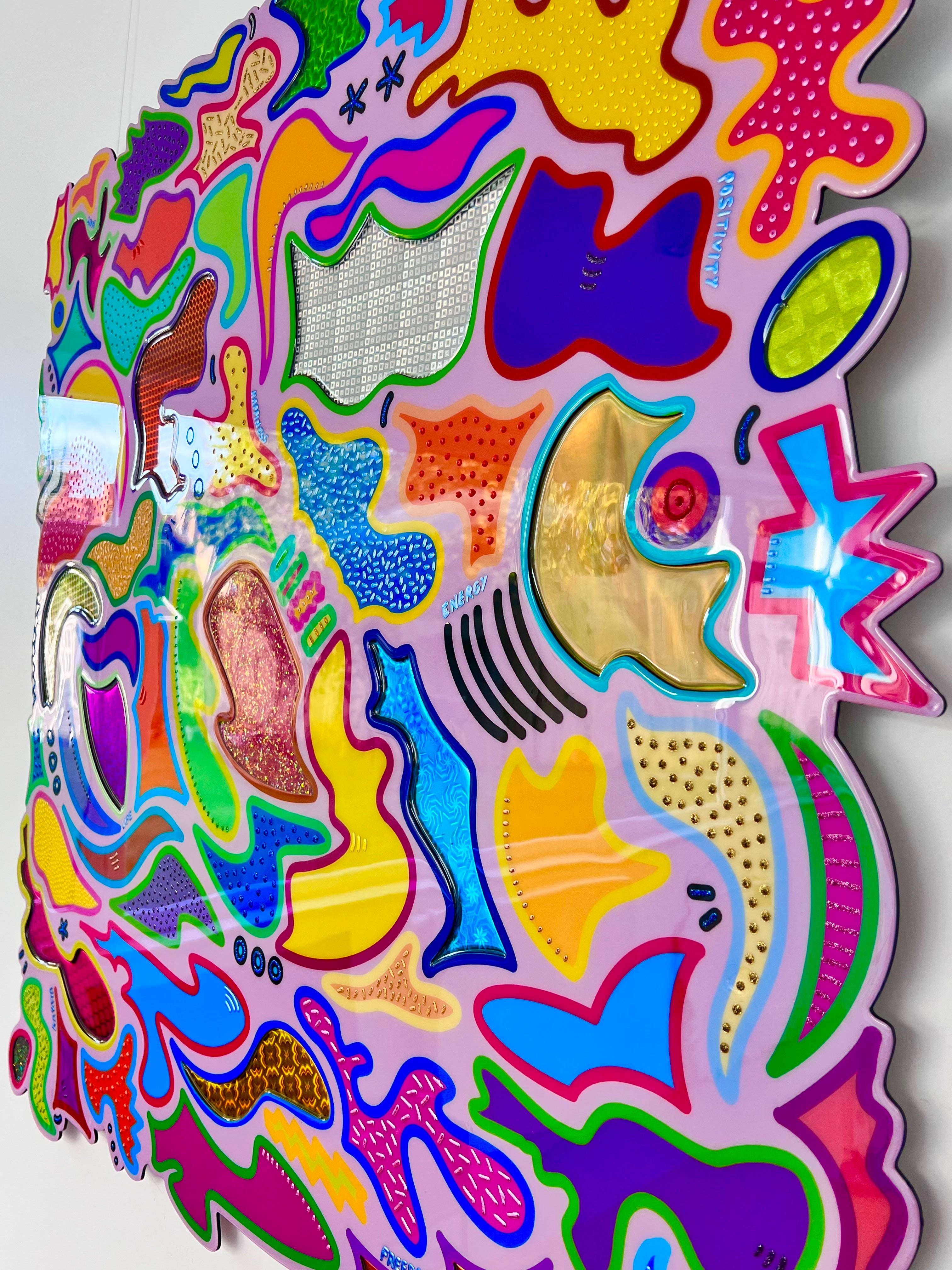 tableau pop art deco intérieure interior expo peintre belge artiste belge decoration original peinture Keith haring peps good vibes decoratie belgique Bruxelles Brussel print gallery popart epoxy résine resin contemporain contemporary abstract abstrait kunst kunstenaar belg Belgium Belgian artist design galerie galerij affordable art fair Brussels aaf doodle frenchie French bulldog