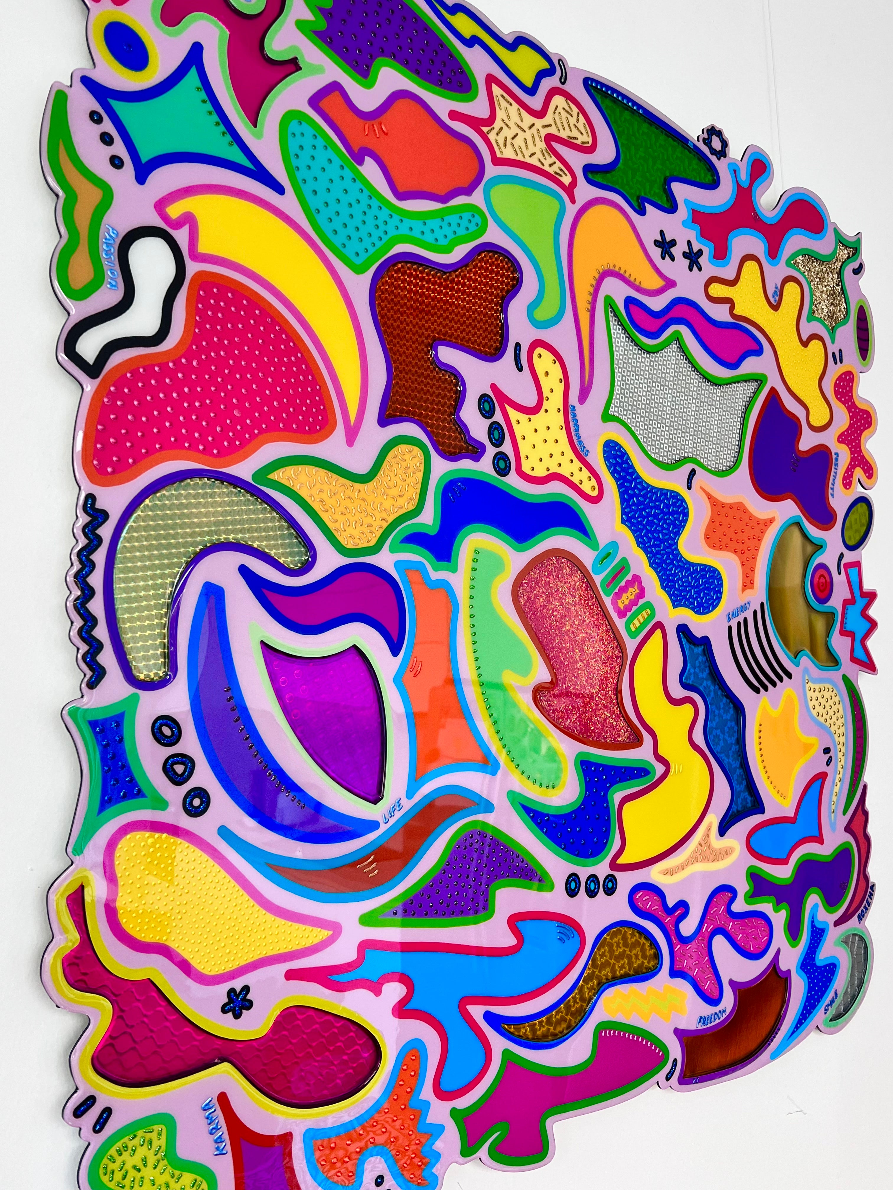 tableau pop art deco intérieure interior expo peintre belge artiste belge decoration original peinture Keith haring peps good vibes decoratie belgique Bruxelles Brussel print gallery popart epoxy résine resin contemporain contemporary abstract abstrait kunst kunstenaar belg Belgium Belgian artist design galerie galerij affordable art fair Brussels aaf doodle frenchie French bulldog