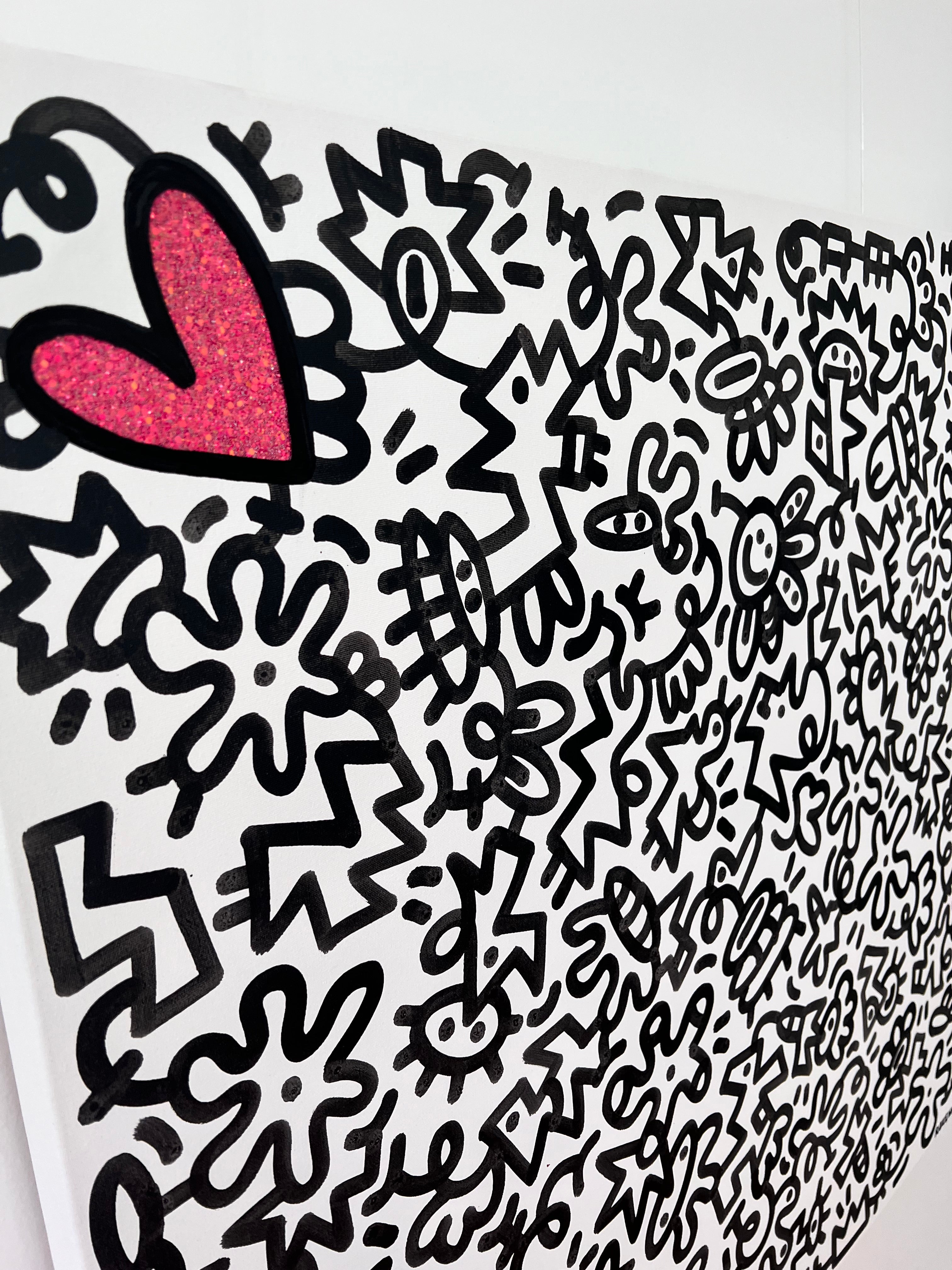 tableau pop art deco intérieure interior expo peintre belge artiste belge decoration original peinture Keith haring peps good vibes decoratie belgique Bruxelles Brussel print gallery popart epoxy résine resin contemporain contemporary abstract abstrait kunst kunstenaar belg Belgium Belgian artist design galerie galerij