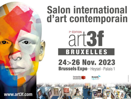 aRT GALLERY paint peinture abstract abstrait contemporain pop art deco art3f Brussels brussel Bruxelles