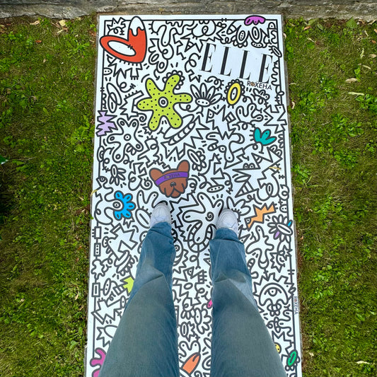 tableau pop art deco intérieure interior expo peintre belge artiste belge decoration original peinture Keith haring peps good vibes decoratie belgique Bruxelles Brussel print gallery popart epoxy résine resin contemporain contemporary abstract abstrait kunst kunstenaar belg Belgium Belgian artist design galerie galerij elle magazine