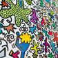 tableau pop art deco intérieure interior expo peintre belge artiste belge decoration original peinture Keith haring peps good vibes decoratie belgique Bruxelles Brussel print gallery popart epoxy résine resin contemporain contemporary abstract abstrait kunst kunstenaar belg Belgium Belgian artist design galerie galerij affordable art fair Brussels aaf doodle frenchie French bulldog