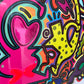 tableau pop art deco intérieure interior expo peintre belge artiste belge decoration original peinture Keith haring peps good vibes decoratie belgique Bruxelles Brussel print gallery popart epoxy résine resin contemporain contemporary abstract abstrait kunst kunstenaar belg Belgium Belgian artist design galerie galerij