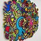 tableau pop art deco intérieure interior expo peintre belge artiste belge decoration original peinture Keith haring peps good vibes decoratie belgique Bruxelles Brussel print gallery popart epoxy résine resin contemporain contemporary abstract abstrait kunst kunstenaar belg Belgium Belgian artist design galerie galerij