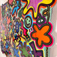 tableau pop art deco intérieure interior expo peintre belge artiste belge decoration original peinture Keith haring peps good vibes decoratie belgique Bruxelles Brussel print gallery popart epoxy résine resin contemporain contemporary abstract abstrait kunst kunstenaar belg Belgium Belgian artist design galerie galerij